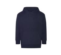 Hooded sweatshirt made from recycled cotton and polyester Ecologie Crater Bleu 2XL