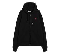 Hooded Sweatshirt - male - Ami Paris - Zip-throughs - Black - M - Sweatshirts & Hoodies M