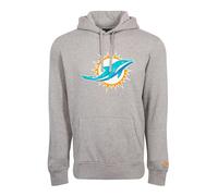 Hooded sweatshirt Miami Dolphins NFL Gris XL