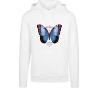 Mister Tee Become The Change Butterfly Hoodie White L Man