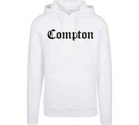 Hooded sweatshirt Mister Tee Compton GT Blanc 5XL