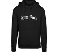 Mister Tee New York Wording Hoodie Black 2XL Men