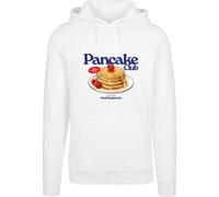 Hooded sweatshirt Mister Tee Pancake Club Blanc 5XL