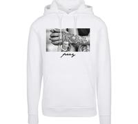Hooded sweatshirt Mister Tee pray 2.0 Blanc L