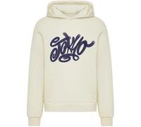 Hooded Sweatshirt Mister Tee Tokyo Tagged Graffiti Beige 5XL