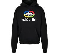 Hooded sweatshirt Multcol Noir S