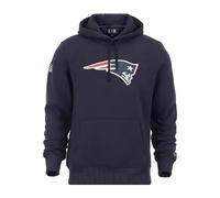 New Era New England Patriots NFL Team Logo Hoody Blue Hooded Jumper
