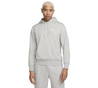 Nike Club Men's French Terry Pullover Hoodie - Grey - Cotton/Polyester XS