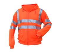 HOODED SWEATSHIRT ORANGE L