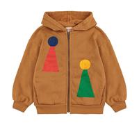 Hooded Sweatshirt Organic Cotton Brown 2/3 years