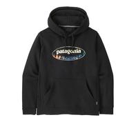 Hooded sweatshirt Patagonia Oval Logo Uprisal Noir 2XL
