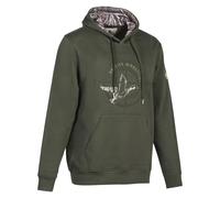 Hooded sweatshirt PERCUSSION Passion Migrateurs Vert XL