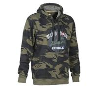 Hooded sweatshirt PERCUSSION Wild Boar Republic Vert XL
