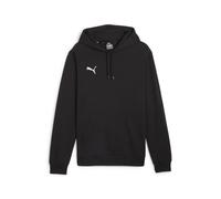 Puma Mens Hooded Sweatshirt Teamgoal Casuals - Puma Black/Puma White - L EU