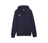 PUMA Mens Teamgoal Casuals Hoody Pullover, Puma Navy-puma White, 3XL EU