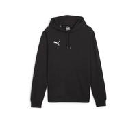 Puma Mens Hooded Sweatshirt Teamgoal Casuals - Puma Black/Puma White - L EU