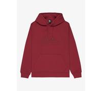 Hooded Sweatshirt Quiksilver Comp Logo Rouge S