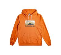 Hooded Sweatshirt Quiksilver QS Gradient Mountains Orange 2XL