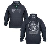 Hooded Sweatshirt Skeater Think Fishy Noir L