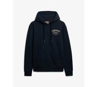 Hooded sweatshirt Superdry Lo-Fi Dockside Bleu 2XL