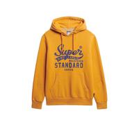 Hooded sweatshirt Superdry Standard Script Jaune L