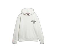 Superdry Tokyo Narrative Loose Fit Hoodie White XL Men