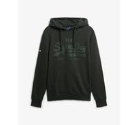 Hooded sweatshirt Superdry Vintage Logo Tonal Vert S
