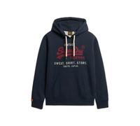 Hooded sweatshirt Superdry Vl Heritage Bleu L