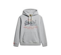 Superdry Vl Heritage Relaxed Hoodie Grey L Men