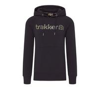 Trakker CR Logo Hoody Black Camo (Medium)