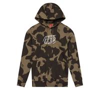 Hooded sweatshirt Troy Lee Designs Badge Vert M