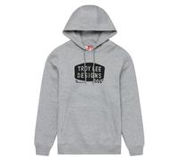 Hooded sweatshirt Troy Lee Designs Stamp Gris XL