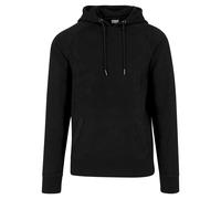 Hooded sweatshirt Urban Classic imitation uede Black S