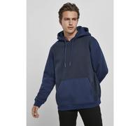 Hooded sweatshirt Urban Classics 2-tone fake raglan Bleu S