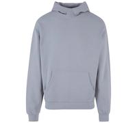 Urban Classics Men's High Neck Hoody Hooded Sweatshirt, Lightasphalt, S