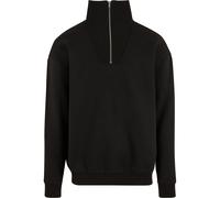 Urban Classics Cut&sew Half Zip Sweatshirt Black XL Men