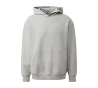 Hooded sweatshirt with embroidered logo QS Emmvee Gris L