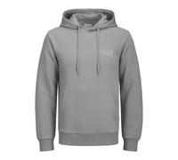 Hooded sweatshirt with logo Jack & Jones Corp Gris L