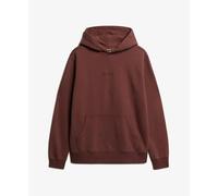 Hooded sweatshirt with micro logo Superdry Marron S