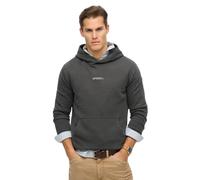 Superdry Micro Logo Crew hoodie dark grey - M