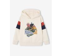 Hooded Sweatshirt with Print white