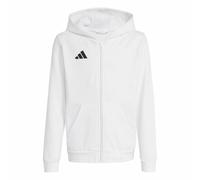 Hooded sweatshirt with zipper adidas Entrada 26 Blanc 15/16 ans