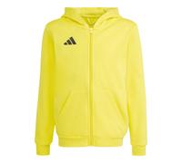 Hooded sweatshirt with zipper adidas Entrada 26 Jaune 7/8 ans