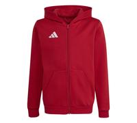 Adidas Entrada 26 Full Zip Sweatshirt Red 13-14 Years Kids