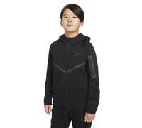 Hooded sweatshirt with zipper Nike Tech Fleece Noir 10/12 ans