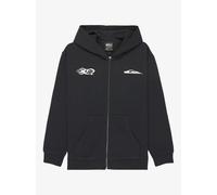 Hooded sweatshirt with zipper Quiksilver Mercury Trident Noir 10 ans