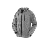 Hooded T-Shirt Jacket Spiro Mid Grey XL
