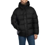 Hooded Tech Padded Jacket Black L