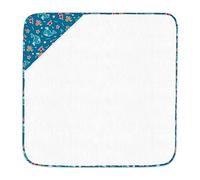 Hooded Towel 75 x 75cm Blue 0M+ Tiny to Tots Naturally Hypoallergenic 100% Absorbent Cotton Terry Machine Washable Baby Bath Beach Swimming Towel for Children