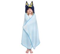 Hooded Towel Bluey Baby Blue One Size